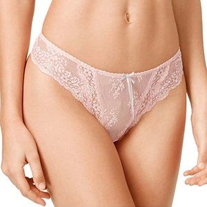 Heidi Klum Intimates Womens Marl with Lace Bikini Heidi Klum Intimates Womens Marl with Lace Bikini